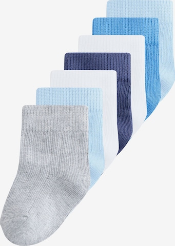 Next Socks in Blue: front