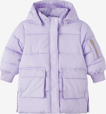 Veste d’hiver 'Muso' NAME IT en violet : devant