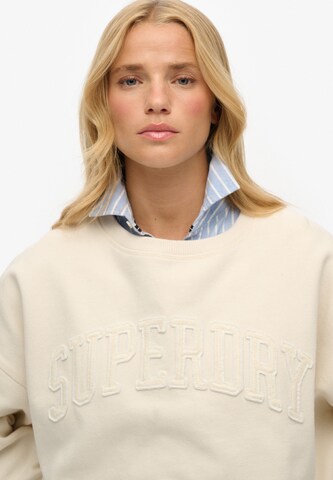 Superdry Sweatshirt 'Athletic Essentials' in White