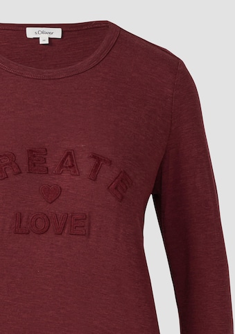 T-shirt s.Oliver en rouge