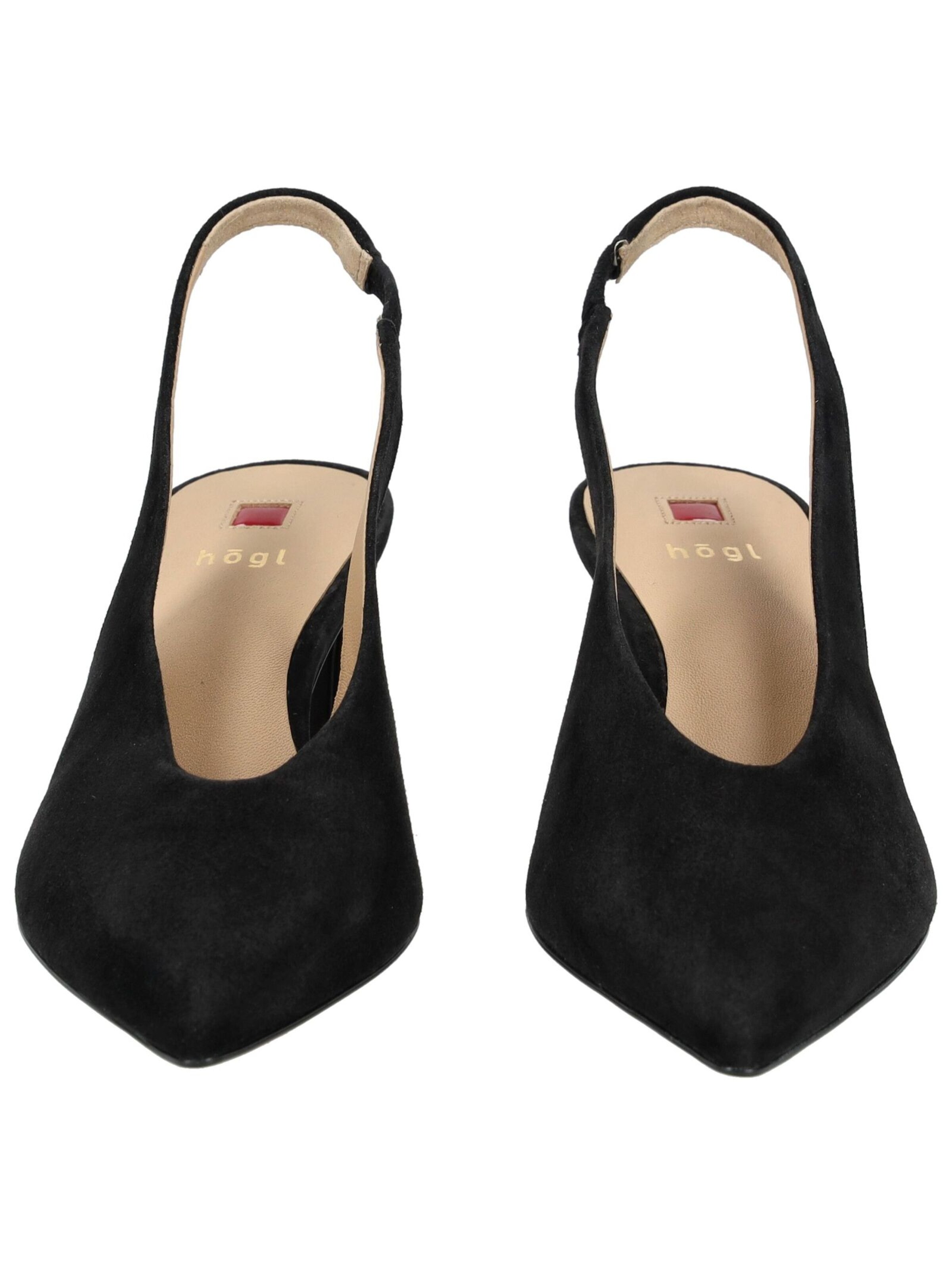 Décolleté sling di Högl in nero