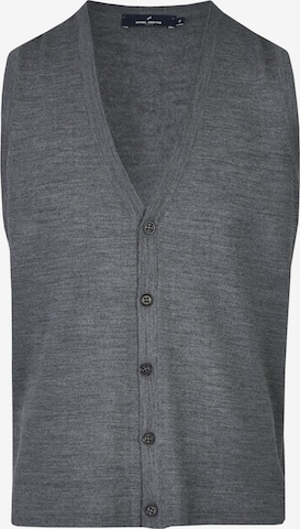 DANIEL HECHTER Vest in Grey: front