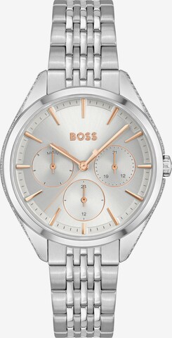 BOSS Analoog horloge in Zilver