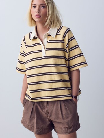 T-shirt Next en jaune