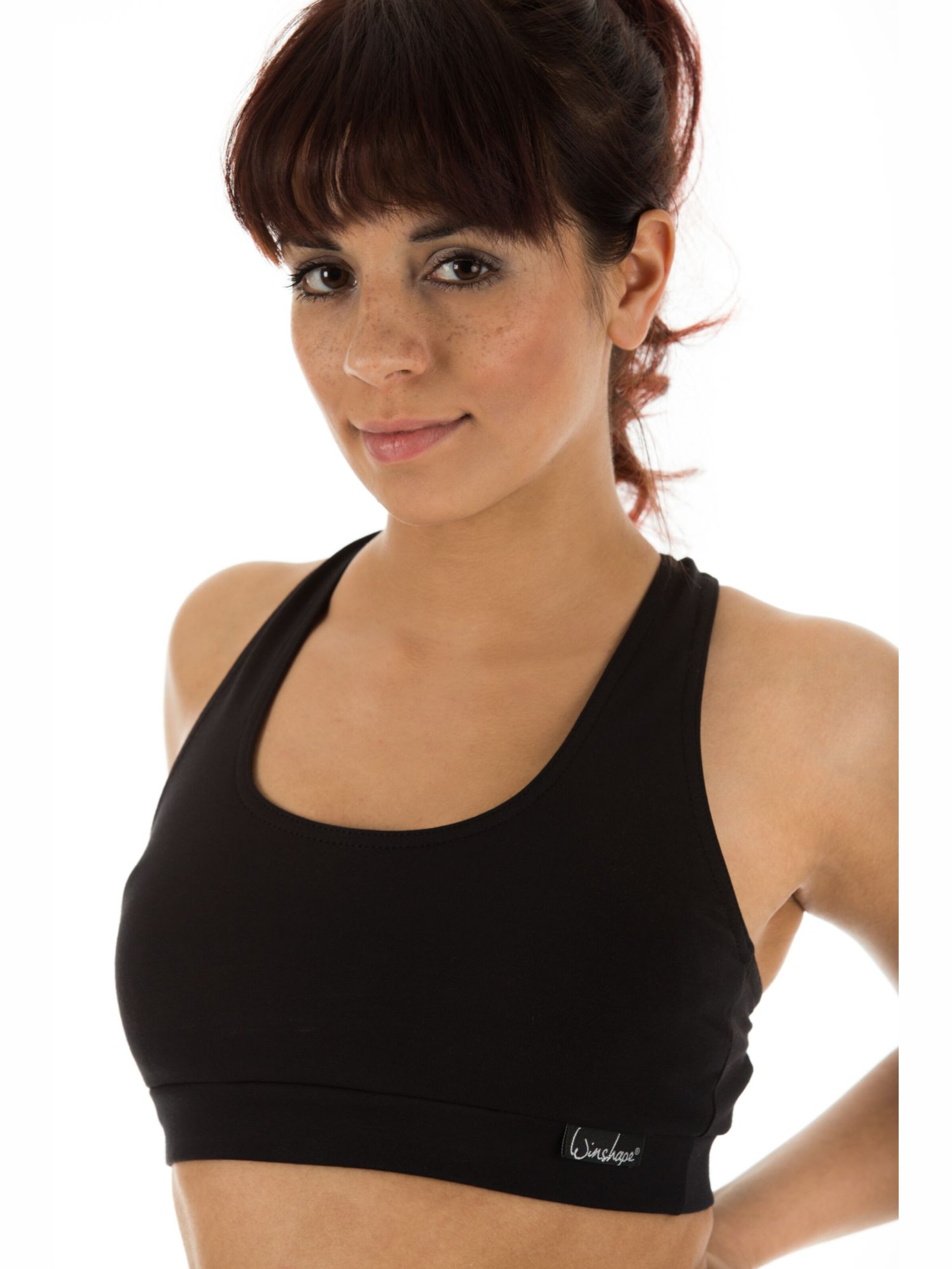 Winshape Bralette Sports bra 'WVR1' in Black