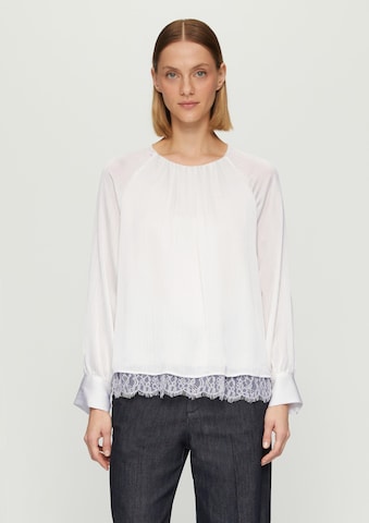 s.Oliver BLACK LABEL Blouse in Beige: front