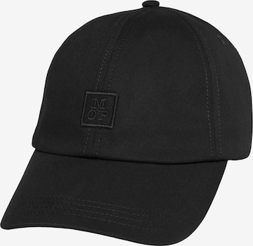 Casquette Marc O'Polo en noir : devant
