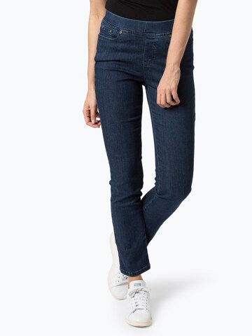 Jeggings Anna Montana en bleu : devant