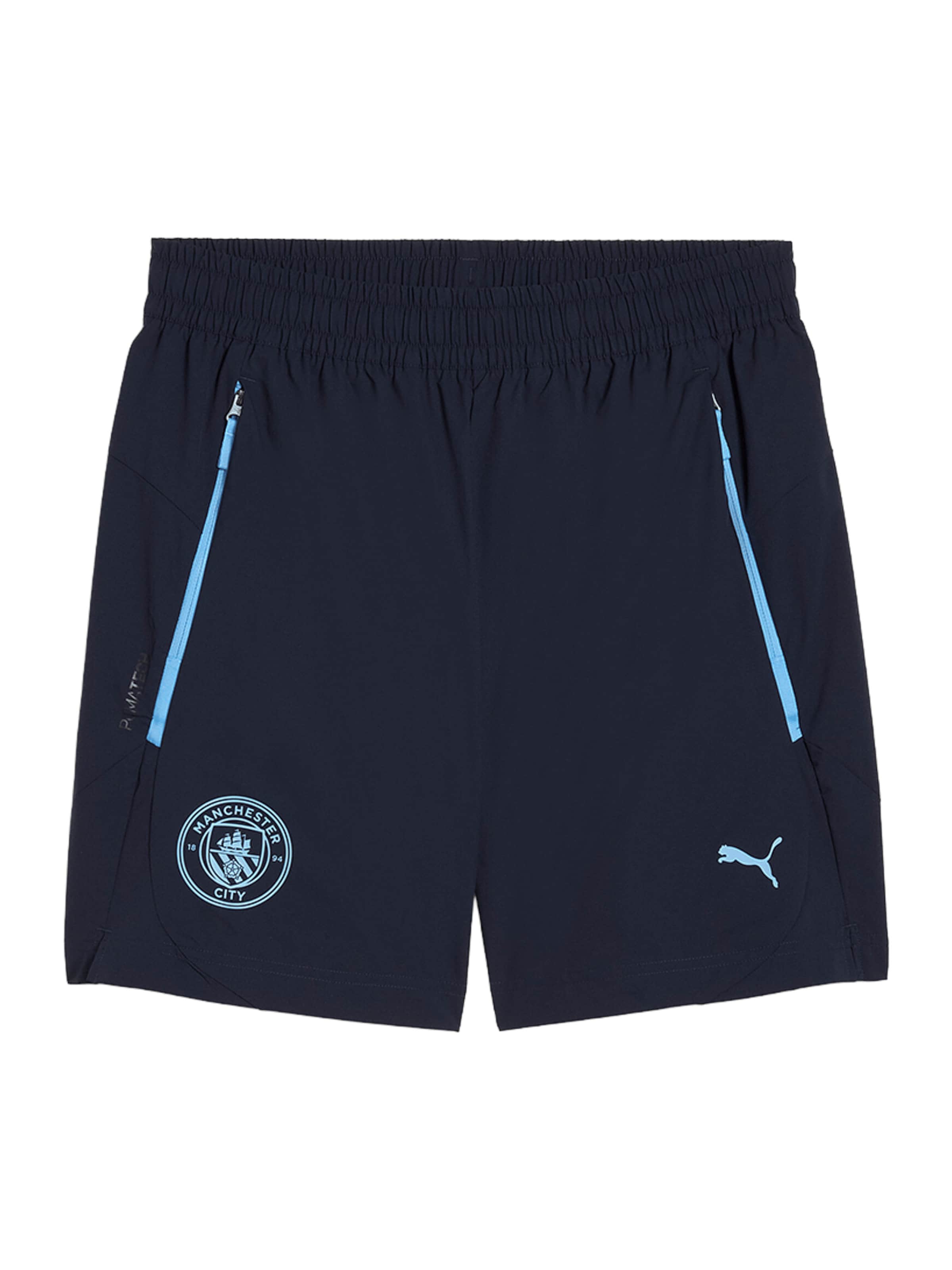 PUMA Regular Sportshorts 'Manchester City Pumatech' in Blau: Vorderseite