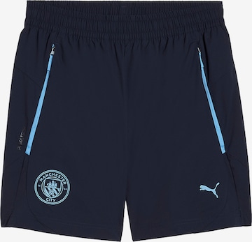 PUMAregular Sportske hlače 'Manchester City Pumatech' - plava boja: prednji dio