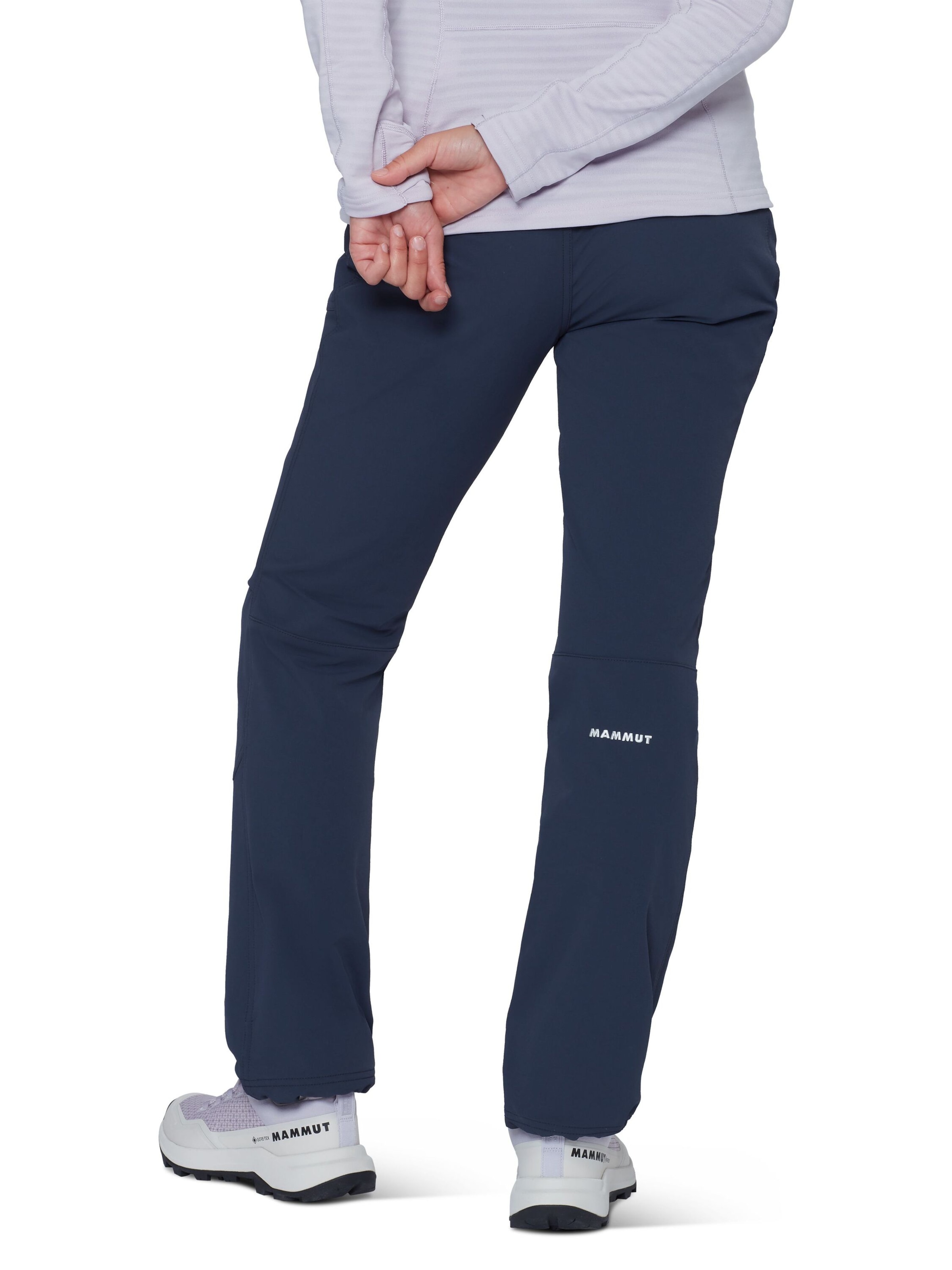MAMMUT Regular Outdoor Pants 'Taiss SO' in Blue