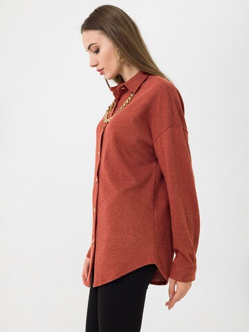 Daniel Hills Bluse in Rot