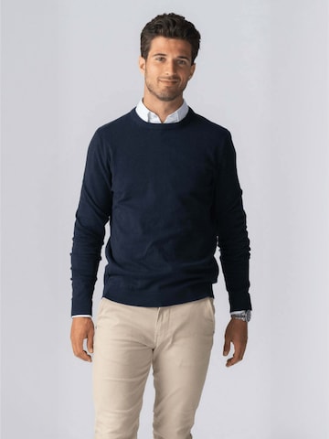TEESHOPPEN - Jersey ' Pullover ' en azul: frente