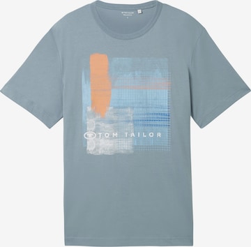 T-Shirt TOM TAILOR en gris : devant