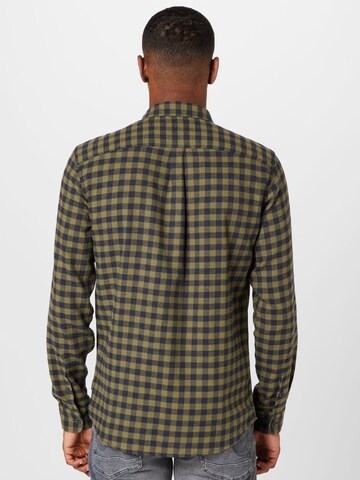 Only & Sons Regular fit Button Up Shirt 'Sean' in Green