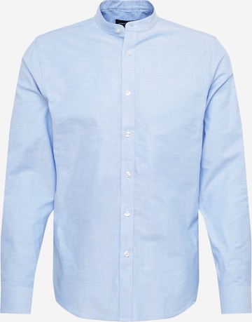 Clean Cut Copenhagen Button Up Shirt in Blue: front