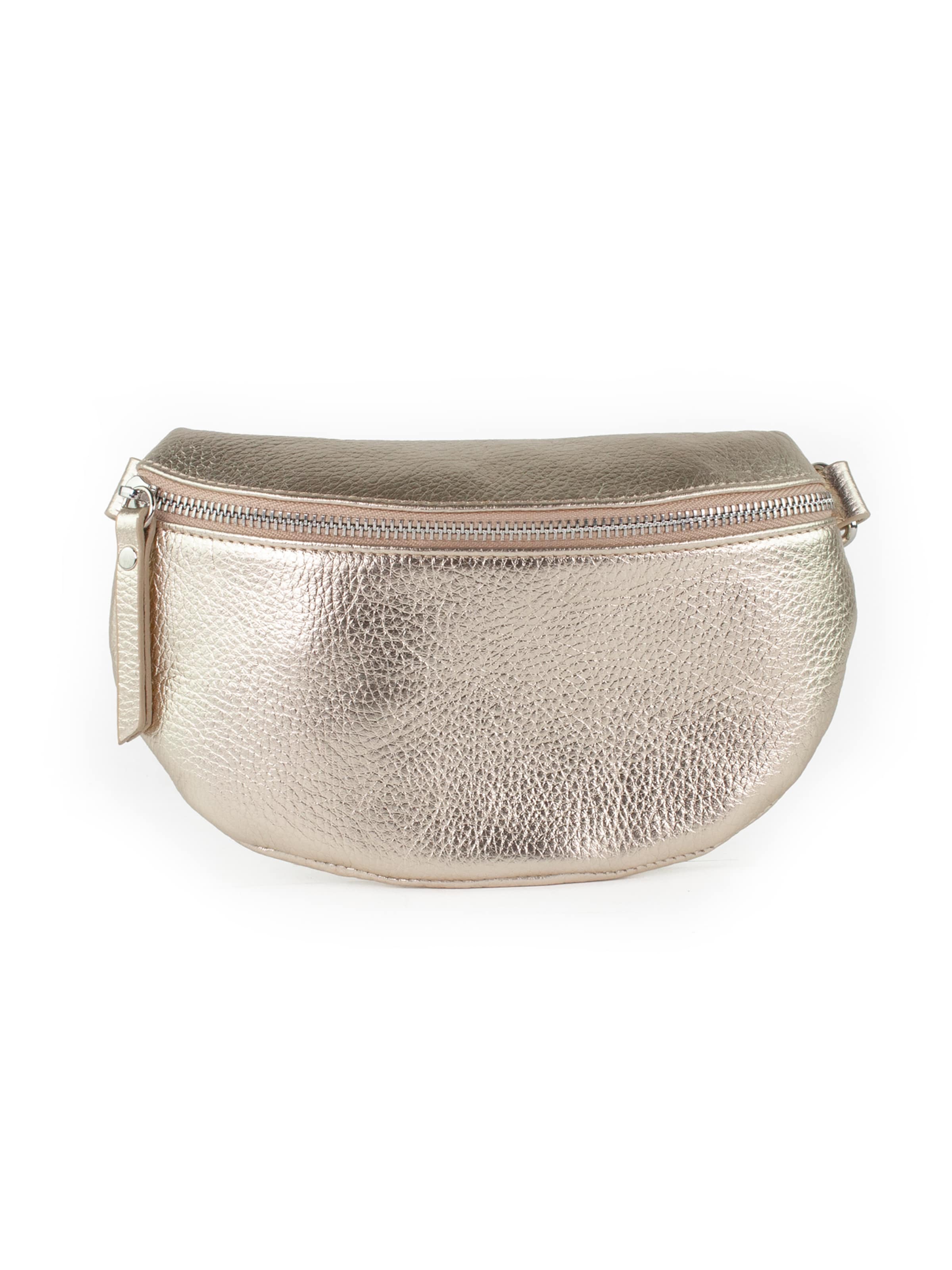 lePelou Fanny Pack 'MICA small' in Gold: front