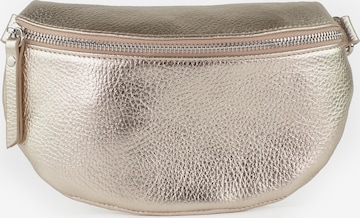 lePelou Gürteltasche 'MICA small' in Gold: Vorderseite