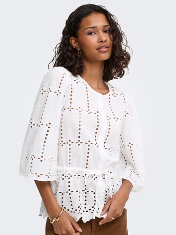 Jaqueline de Yong Blouse 'Jojo' in Wit