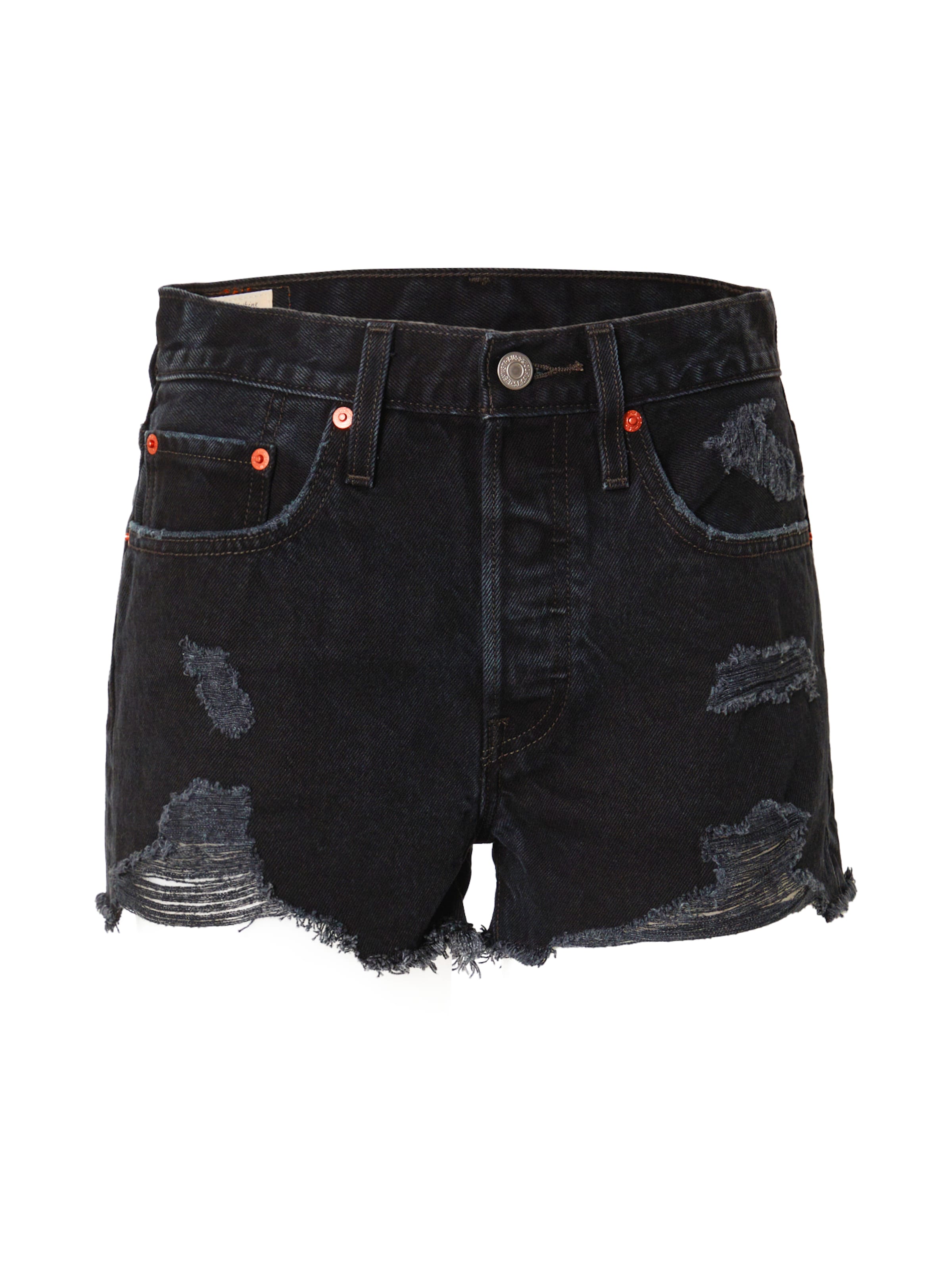 LEVI'S ® Regular Jeans '501® Original Shorts' in Black: front
