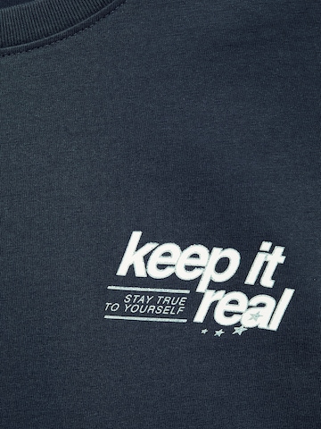 MANGO TEEN T-Shirt 'Keep' in Blau
