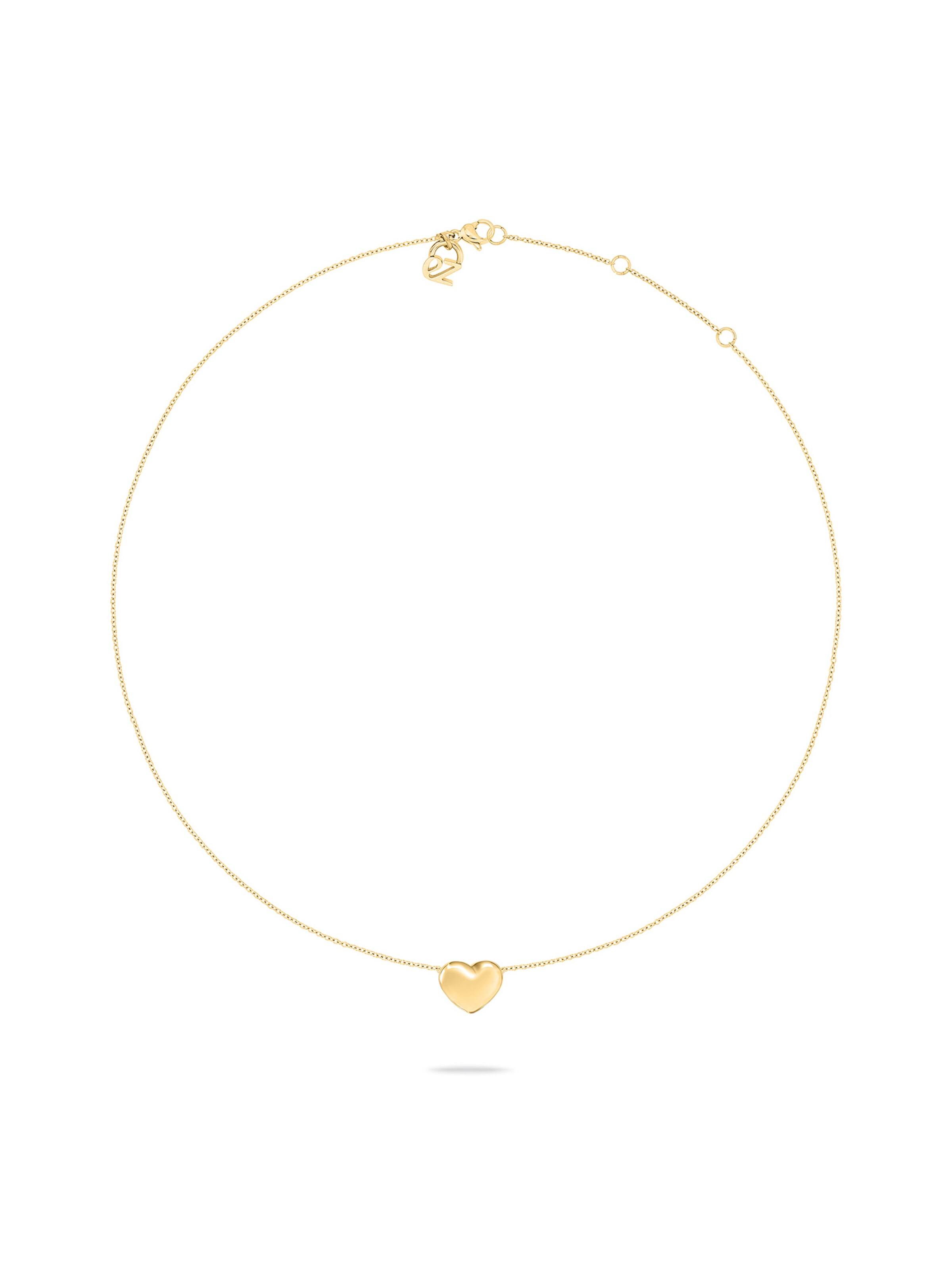 Echtzeit Necklace in Gold: front