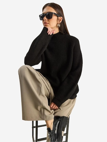 Pull-over 'Pullover' Bianco Lucci en noir : devant