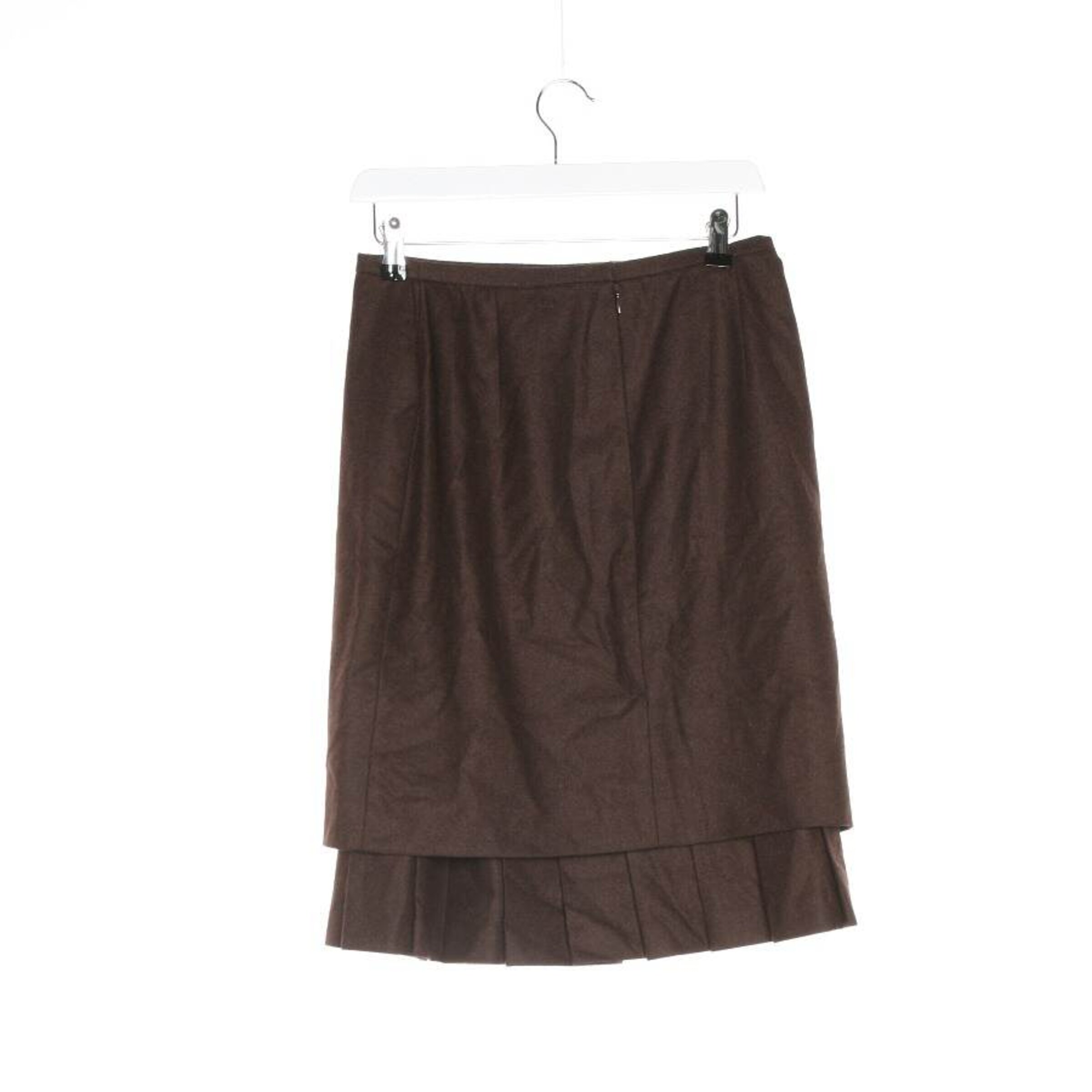 HERMÈS Skirt in L in Brown