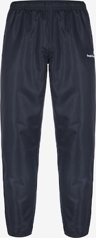 Sergio Tacchini Regular Workout Pants 'Carson' in Blue: front