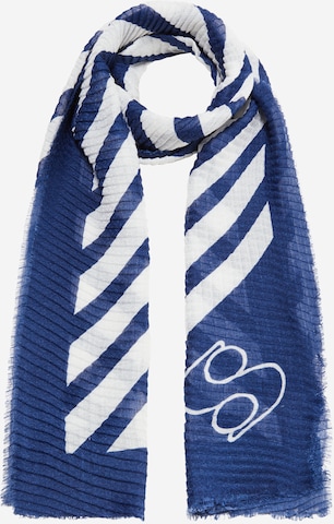 s.Oliver Scarf in Blue: front