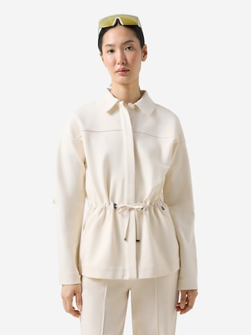 BOGNER Sweat jacket 'Paloma' in Beige: front