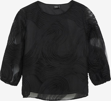 s.Oliver Bluse in Schwarz: Vorderseite