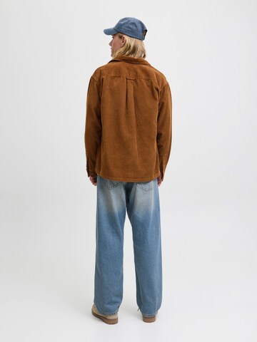 Fit confort Chemise 'JJCORDUROY' JACK & JONES en marron