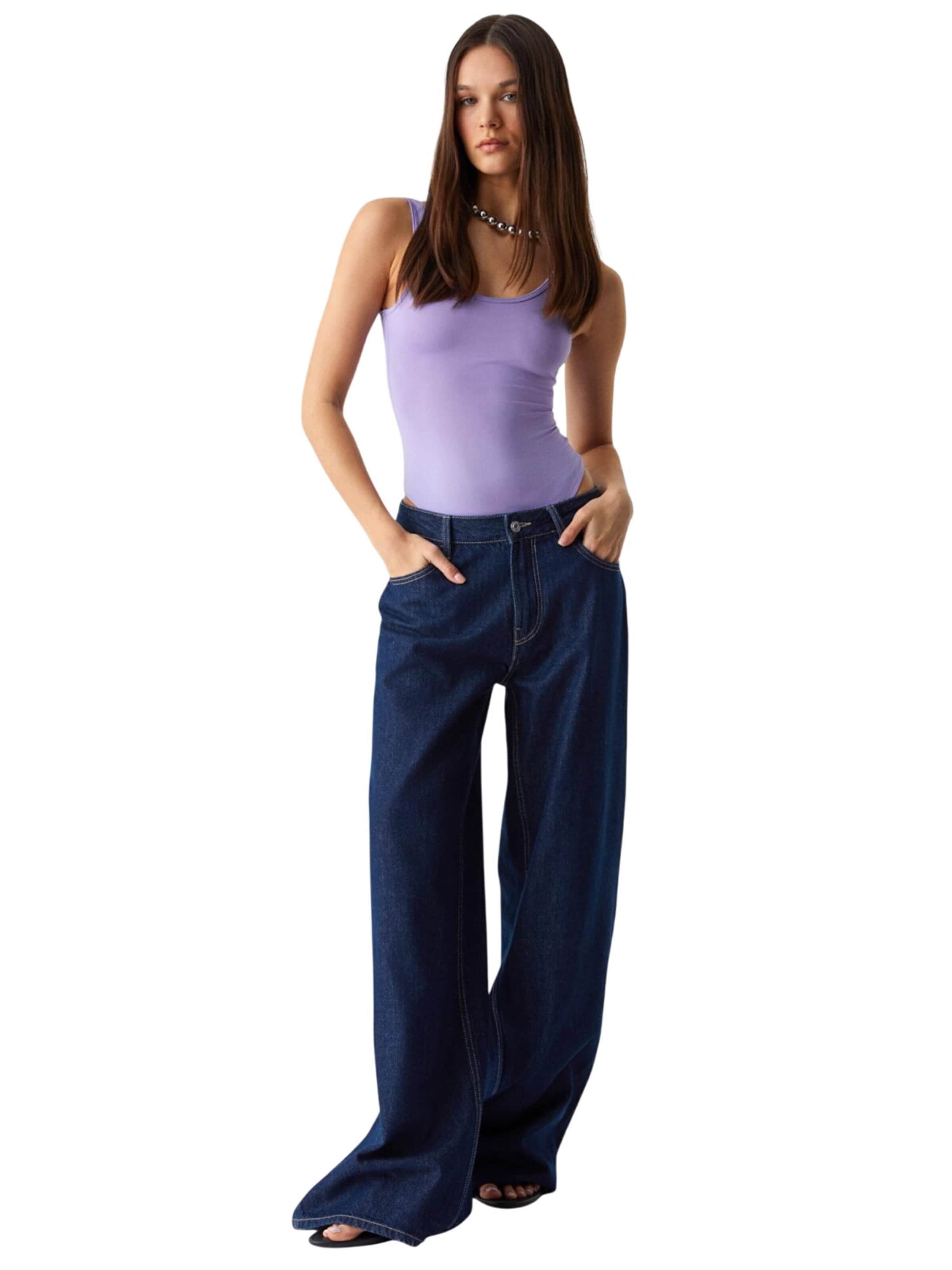 Grimelange Bodysuit in Purple