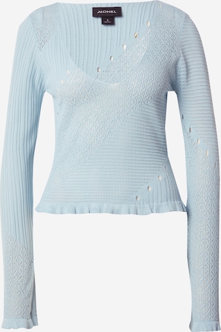 mėlyna Monki Megztinis: priekis