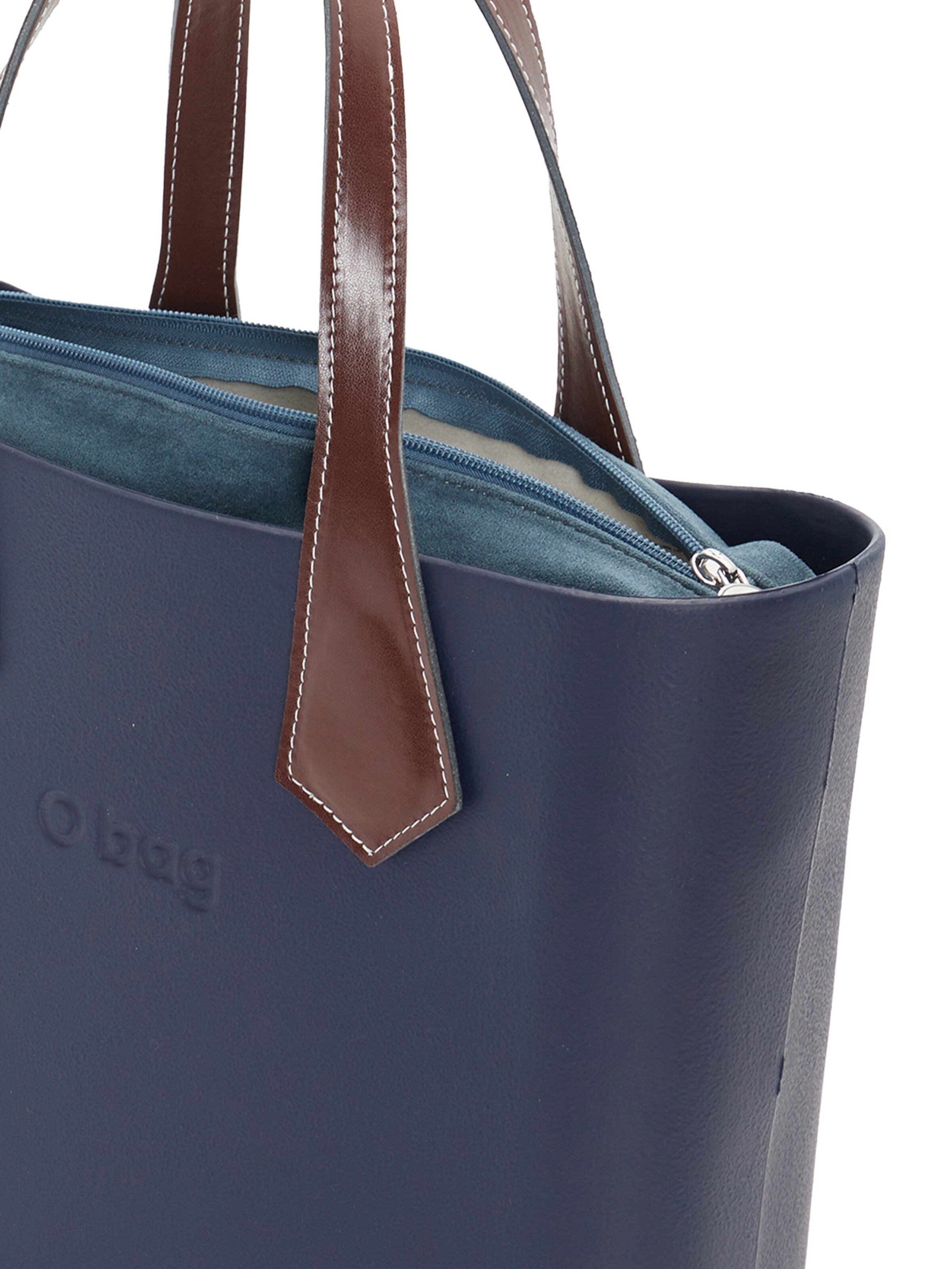 O bag Handtasche in Blau