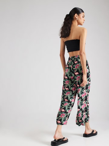 Wide leg Pantaloni de la Sublevel pe negru