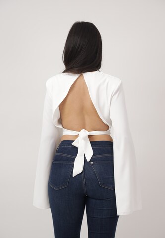 Elara Bluse in Weiß