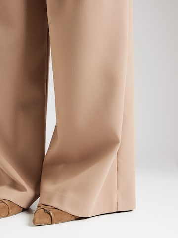 millane - Pierna ancha Pantalón 'Highwaisted Palazzo' en marrón