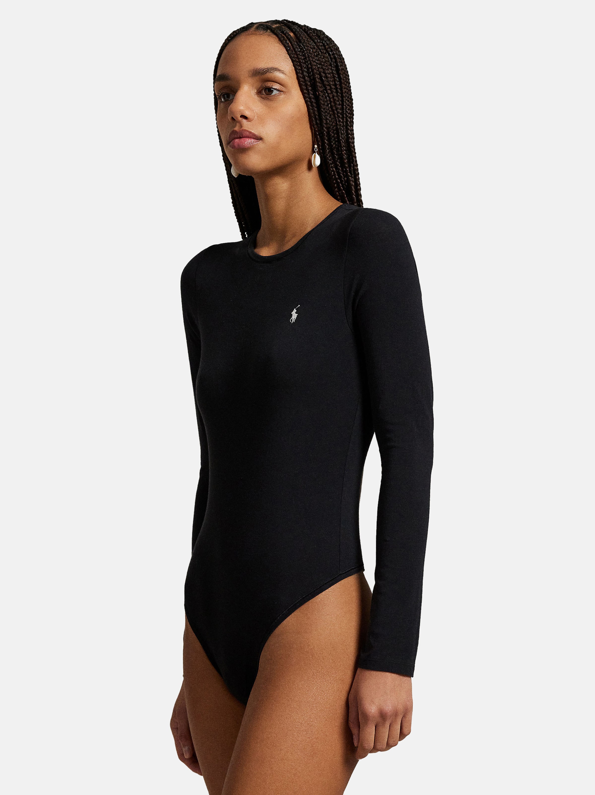 Body ' Club Cotton ' Polo Ralph Lauren en noir