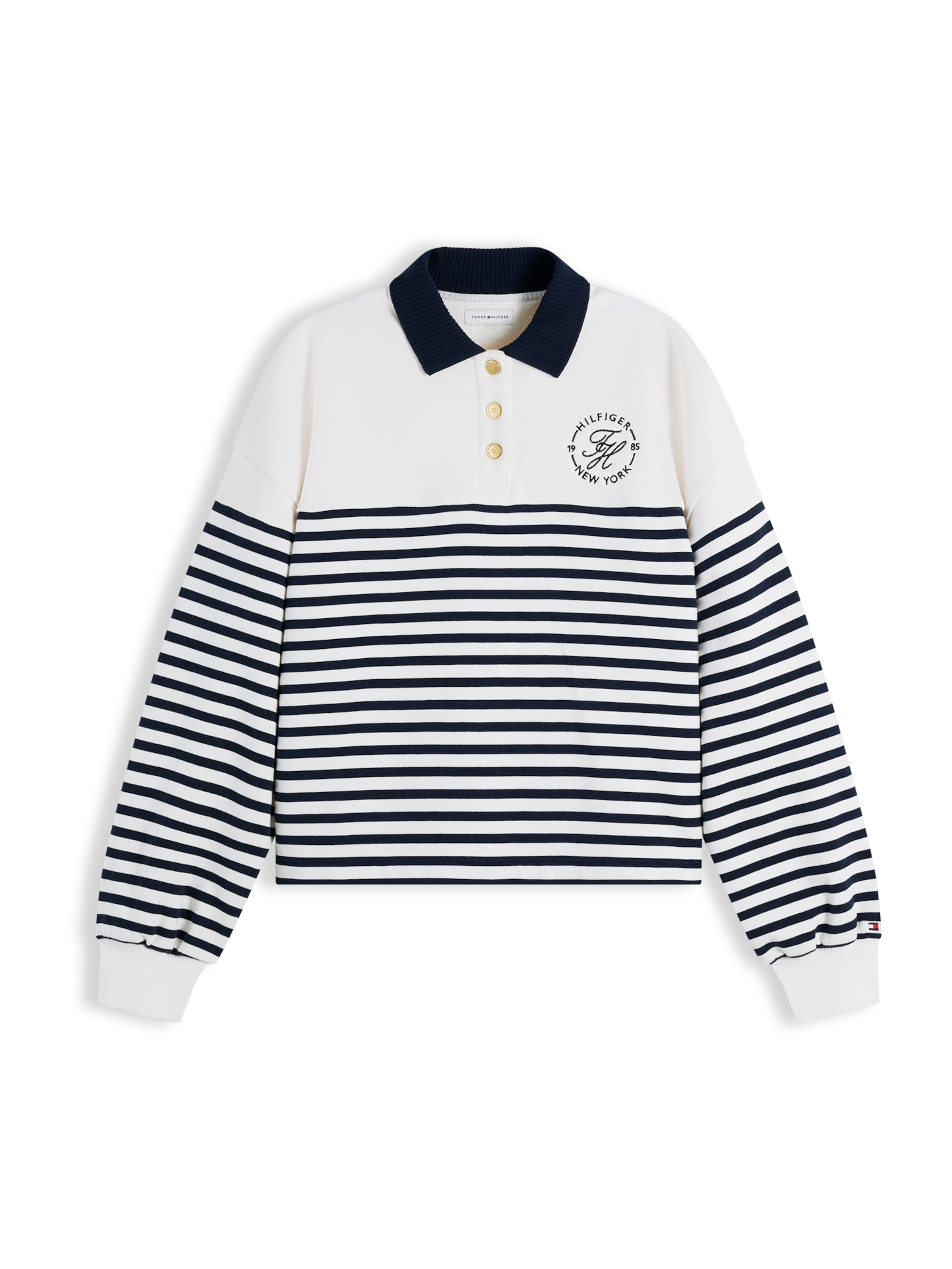 TOMMY HILFIGER Свитшот в Белый: спереди