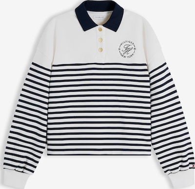 XXS dydžio Megztinis be užsegimo iš TOMMY HILFIGER, spalva – tamsiai mėlyna / balta, Prekių apžvalga