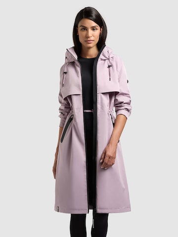 khujo - Sobretudo meia-estação 'Pinax2 ' em roxo: frente