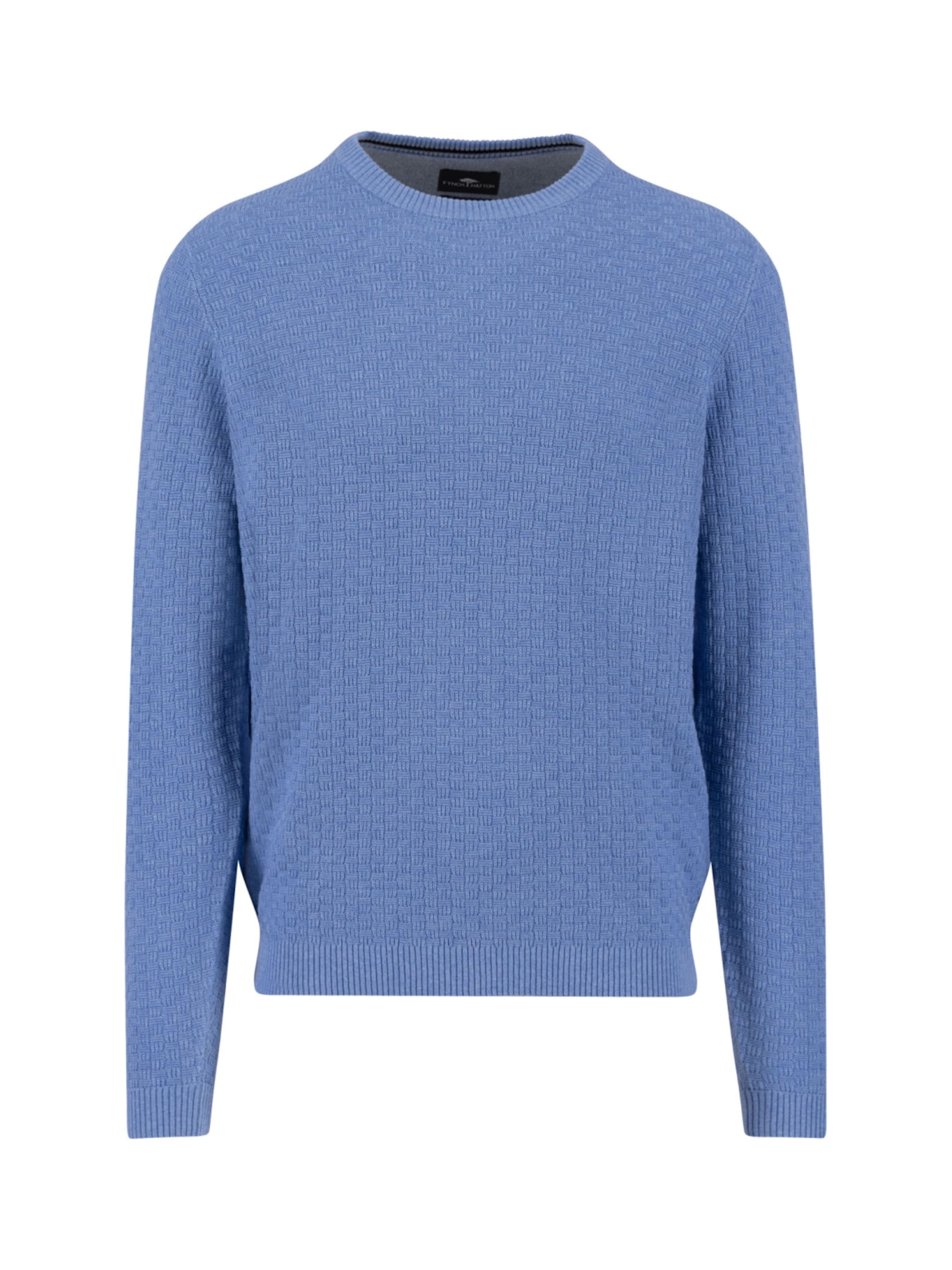 Fynch Hatton Sweater in Blue: front