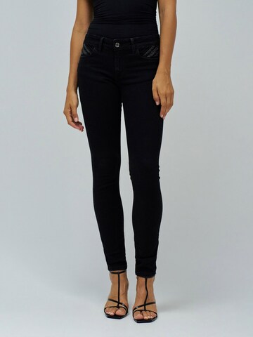 Salsa Jeans Skinny Jeans 'Wonder' in Black: front