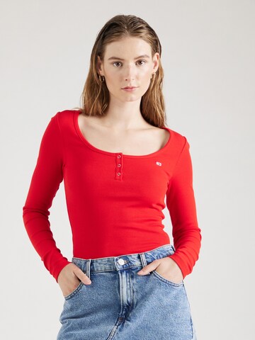 Maglietta di TOMMY HILFIGER in rosso: frontale