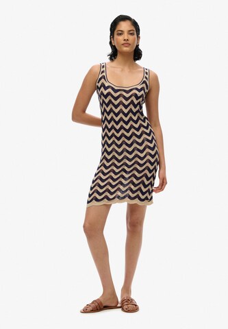 Superdry Knit dress in Blue