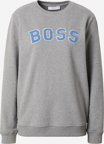 BOSS Orange Sweatshirt 'Esety' in Grey: front