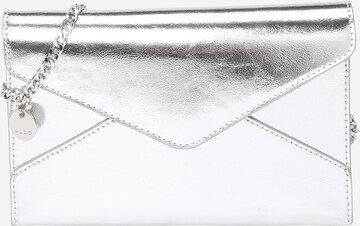 ALDO Clutch 'LUPINE' in Zilver: voorkant