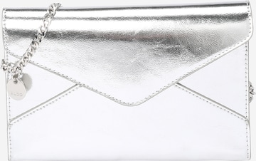 ALDO Clutch 'LUPINE' in Silver: front